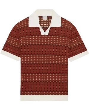 Drole de Monsieur Polo Shirts - Red