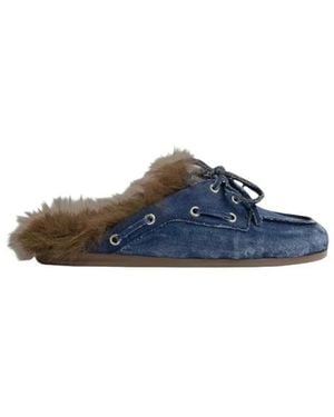 POSA Mules - Blu