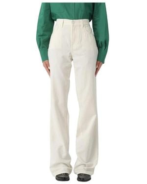 7 For All Mankind Wide Trousers - Verde