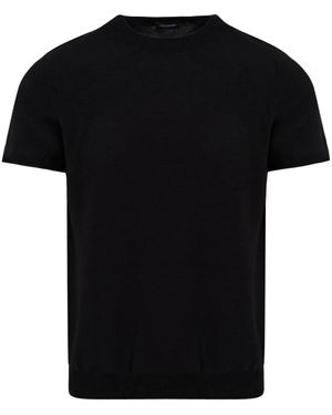 Drumohr T-Shirts - Black