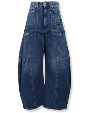 Sportmax Loose Fit Jeans - Blue
