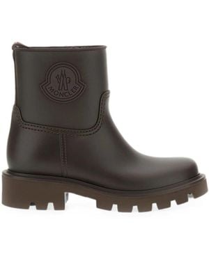 Moncler Rain Boots - Marrón