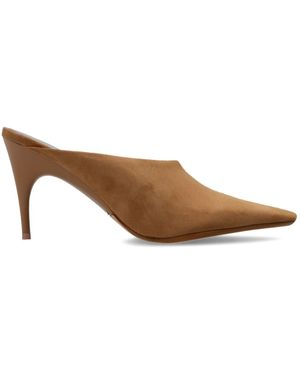 Balenciaga Heeled Mules Duchesse - Braun