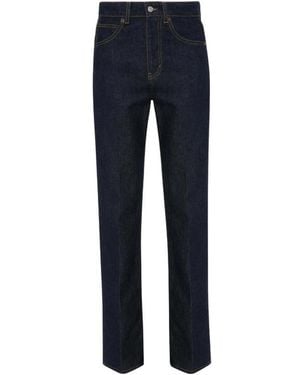 Victoria Beckham Straight Fit Jeans - Blue