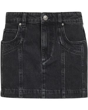 Isabel Marant Denim Skirts - Black