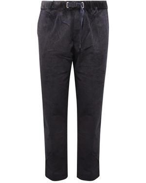 White Sand Straight Trousers - Blue
