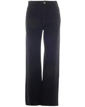 Patrizia Pepe Straight Jeans - Azul