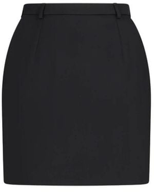 Dolce & Gabbana Eleganter Plissierter Rock Für Frauen - Schwarz