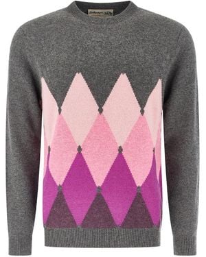 Ballantyne Rundhals-Strickware - Grau