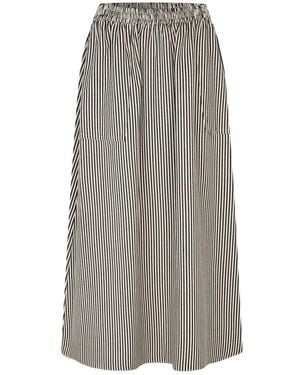 Lolly's Laundry Maxi Skirts - Gray