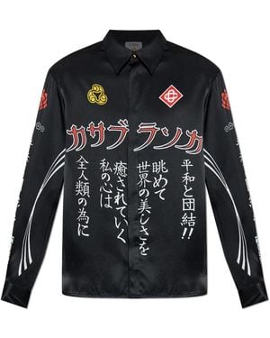 CASABLANCA Casual Shirts - Nero