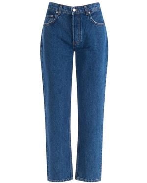 Anine Bing Straight Jeans - Azul