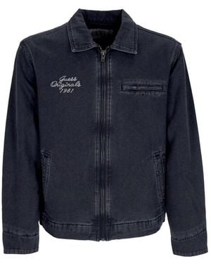Guess Denim Jackets - Blue