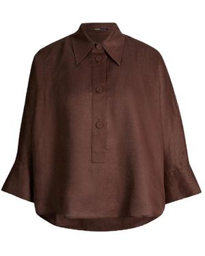Windsor. Blouses - Marrone