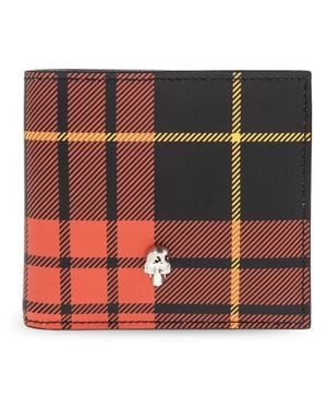 McQueen Wallets & Cardholders - Red