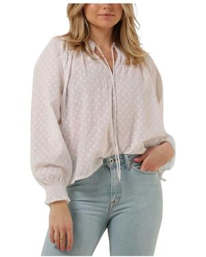RUBY TUESDAY Overhemden ,Wit ,Witte Inoa Top Blouse - Grijs