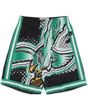 Mitchell & Ness Casual Shorts - Green