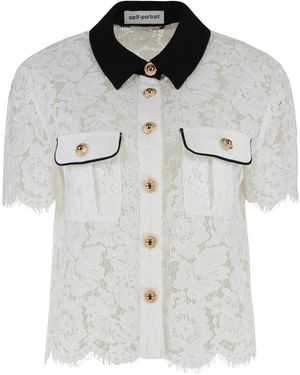 Self-Portrait Shirts - Grijs