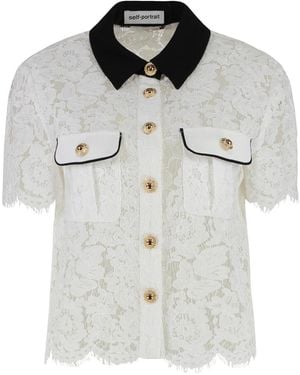 Self-Portrait Shirts - Grijs