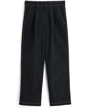 Soulland Straight Trousers - Nero