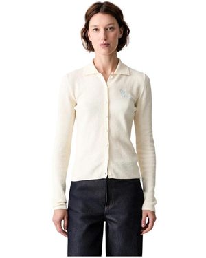 KENZO Cardigans - Blanco