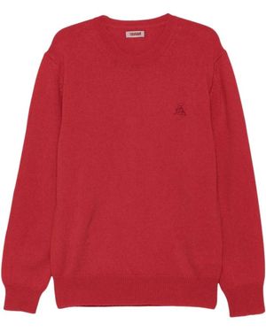 Baracuta Round-Neck Knitwear - Rouge