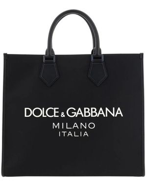 Dolce & Gabbana Tote Bags - Negro