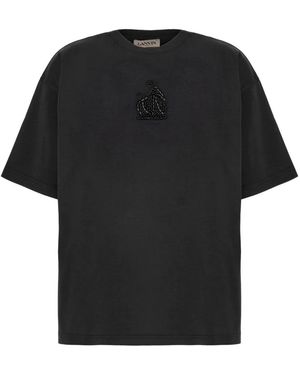 Lanvin T-Shirt - Zwart