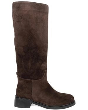 Linda Baumann High Boots - Brown
