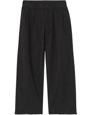 Denimist Cropped Trousers - Black