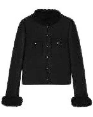 Celine Jassen ,Zwart ,Coats