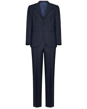 D4.0 Single Breasted Suits - Blue
