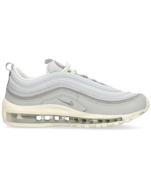 Nike Fitness ,Grijs ,Air Max 97 Se Lage Sneaker - Wit