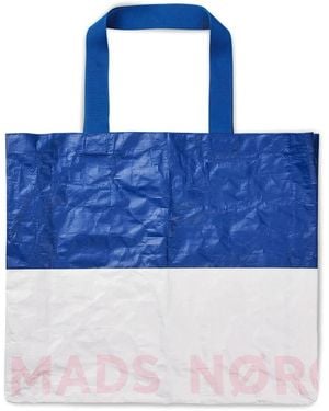 Mads Nørgaard Tote Bags - Azul