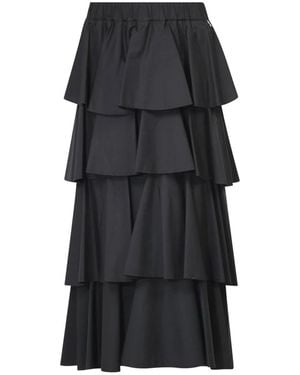Souvenir Clubbing Maxi Skirts - Black