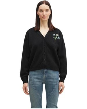 KENZO Jungle Flower Cardigan - Schwarz