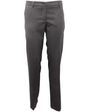 Grifoni Slim-Fit Trousers - Grey