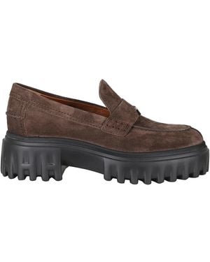 Hogan Loafers - Marrone