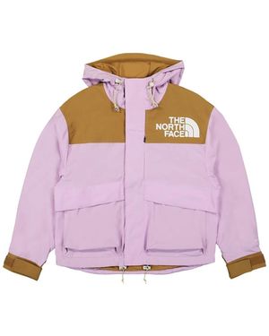 The North Face Fitness ,Roze ,Katoen 86 Low‑Fi Hi‑Tek Mountain Short Jacket - Paars