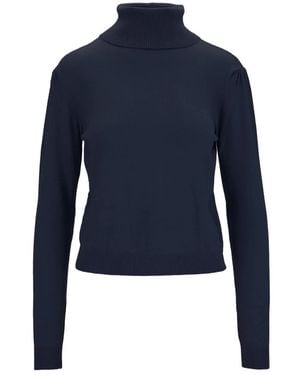 Soallure Turtlenecks - Blue