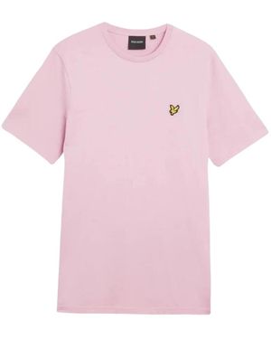 Lyle & Scott T-Shirts - Pink