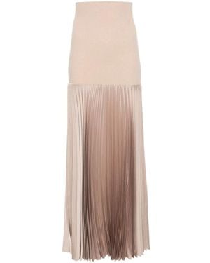 D.exterior Midi Skirts - Marrone