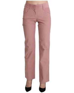 Ermanno Scervino Straight Trousers - Pink