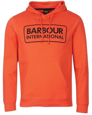 Barbour Hoodies - Orange
