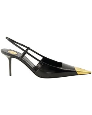 Saint Laurent Court Shoes - Black