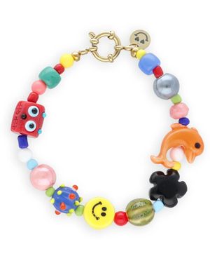 BONNIE STUDIOS Buntes Perlenarmband Für Frauen - Blau