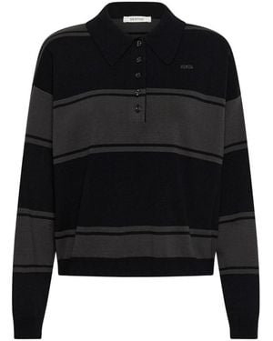 Gestuz Polo Shirts - Black