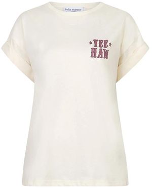 Lofty Manner T-Shirt Omera - Wit