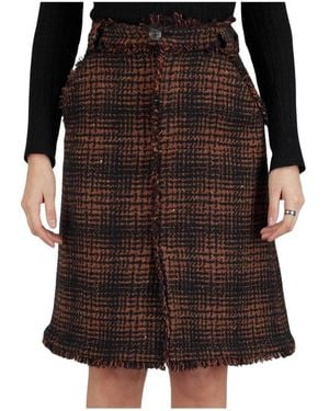 Kiton Short Skirts - Negro
