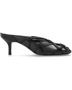 IRO Heeled Mules - Negro